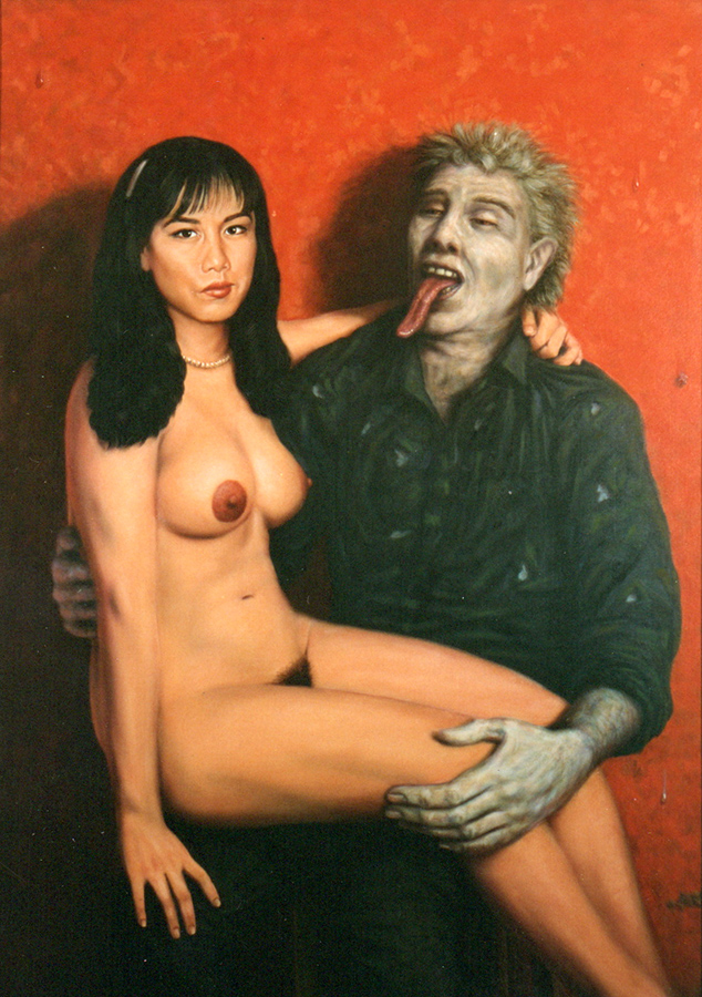 Jack's daughter with dead artist